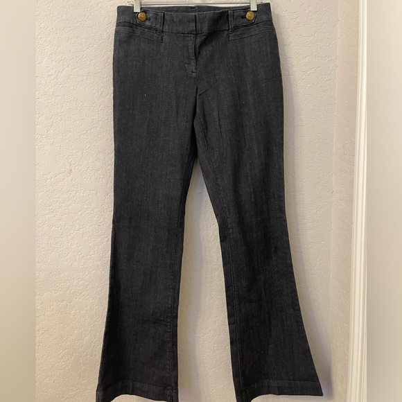 The Limited Fit & Flare 678 Dark Wash Woman’s Trouser Jean size:6 - Picture 2 of 10